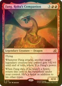 [FOIL] ロクの親友、ファン/Fang, Roku's Companion 【英語版】 [TLE-赤R]