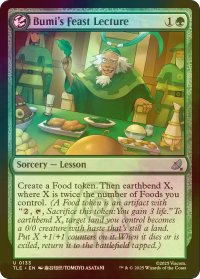 [FOIL] 宴席でのブミの講義/Bumi's Feast Lecture 【英語版】 [TLE-緑U]
