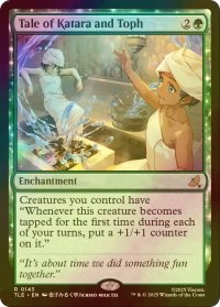 [FOIL] トフとカタラの物語/Tale of Katara and Toph 【英語版】 [TLE-緑R]