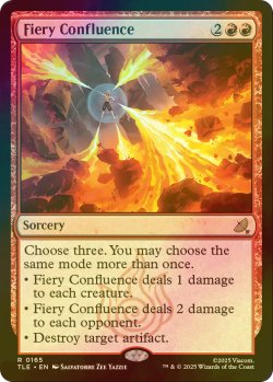 画像1: [FOIL] 焦熱の合流点/Fiery Confluence 【英語版】 [TLE-赤R]
