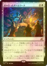 [FOIL] 息の合ったチームワーク/Allied Teamwork 【日本語版】 [TLE-白R]