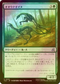 画像1: [FOIL] オオウナギイヌ/Eel-Hounds 【日本語版】 [TLE-緑U]