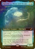 [FOIL] 月と海のトゥイーとラー/Tui and La, Moon and Ocean (拡張アート版) 【英語版】 [TLE-青R]