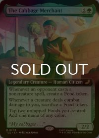 [FOIL] キャベツ売りの商人/The Cabbage Merchant (拡張アート版) 【英語版】 [TLE-緑R]