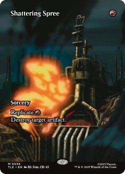 画像1: 破壊放題/Shattering Spree (全面アート版) 【英語版】 [TLE-赤MR]