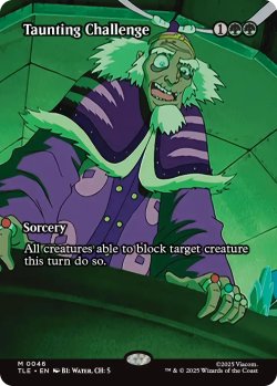 画像1: 挑発/Taunting Challenge (全面アート版) 【英語版】 [TLE-緑MR]