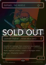 [FOIL] 力自慢、ラファエロ/Raphael, the Muscle (全面アート版・サージ仕様) 【英語版】 [TMC-赤MR]