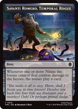 画像1: SAVANTI ROMERO, TEMPORAL ROGUE 【英語版】 [TMC-トークン]
