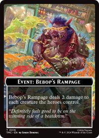 EVENT: BEBOP'S RAMPAGE 【英語版】 [TMC-トークン]