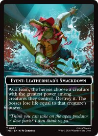 EVENT: LEATHERHEAD'S SMACKDOWN 【英語版】 [TMC-トークン]