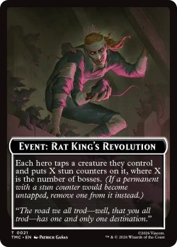 画像1: EVENT: RAT KING'S REVOLUTION 【英語版】 [TMC-トークン]