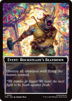 画像1: EVENT: ROCKSTEADY'S BEATDOWN 【英語版】 [TMC-トークン]