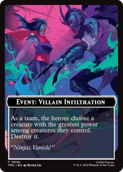 画像1: EVENT: VILLAIN INFILTRATION 【英語版】 [TMC-トークン]