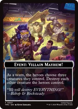 画像1: EVENT: VILLAIN MAYHEM! 【英語版】 [TMC-トークン]