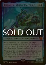 [FOIL] ミュータントの機械工、ドナテロ/Donatello, Mutant Mechanic 【英語版】 [TMT-青MR]