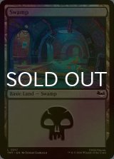 [FOIL] 沼/Swamp 【英語版】 [TMT-土地C]