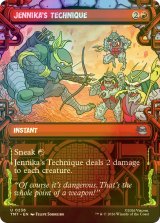 [FOIL] ジェニカの奥義/Jennika's Technique (ショーケース版) 【英語版】 [TMT-赤U]