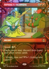 [FOIL] ラファエロの奥義/Raphael's Technique (ショーケース版) 【英語版】 [TMT-赤R]