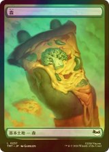 [FOIL] 森/Forest No.257 (全面アート版) 【日本語版】 [TMT-土地C]