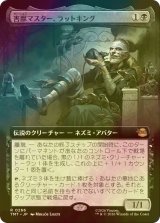 [FOIL] 害獣マスター、ラットキング/Rat King, Verminister (拡張アート版) 【日本語版】 [TMT-黒R]