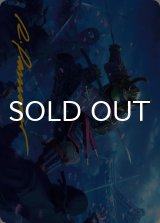 下水道侍、レオナルド/Leonardo, Sewer Samurai No.001 (箔押し版) 【英語版】 [TMT-アート]