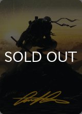 下水道侍、レオナルド/Leonardo, Sewer Samurai No.020 (箔押し版) 【英語版】 [TMT-アート]