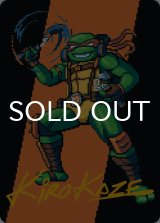 ムードメーカー、ミケランジェロ/Michelangelo, the Heart No.035 (箔押し版) 【英語版】 [TMT-アート]