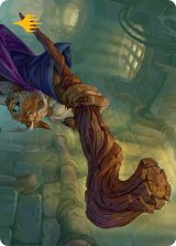 木製の杖/Wooden Cane No.046 (箔押し版) 【英語版】 [TMT-アート]