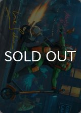 生中継、ミケランジェロ/Michelangelo, On the Scene No.049 (箔押し版) 【英語版】 [TMT-アート]