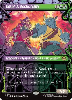 画像1: ビーバップとロックステディ/Bebop & Rocksteady (ショーケース版) 【英語版】 [TMT-金R]