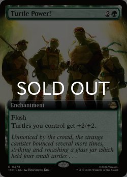 画像1: タートル・パワー！/Turtle Power! (拡張アート版) 【英語版】 [TMT-緑R]
