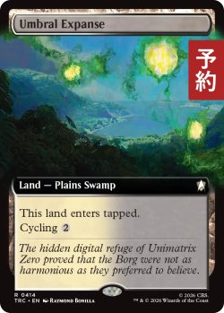 画像1: 陰影の広漠/Umbral Expanse (拡張アート版) 【英語版】 [TRC-土地R] (予約J)