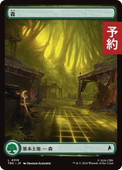 画像1: 森/Forest No.316 (全面アート版) 【日本語版】 [TRK-土地C] (予約J)