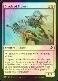 [FOIL] トロウケアの影/Shade of Trokair 【英語版】 [TSR-白C]