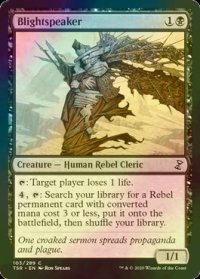 [FOIL] 荒廃語り/Blightspeaker 【英語版】 [TSR-黒C]