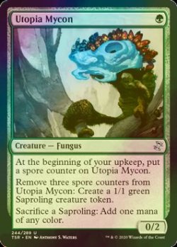 画像1: [FOIL] ユートピアの菌類/Utopia Mycon 【英語版】 [TSR-緑U]