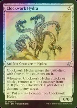 画像1: [FOIL] 機械仕掛けのハイドラ/Clockwork Hydra 【英語版】 [TSR-灰U]