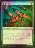 [FOIL] 悪性スリヴァー/Virulent Sliver 【日本語版】 [TSR-緑C]