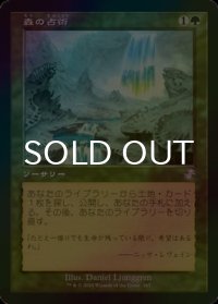 [FOIL] 森の占術/Sylvan Scrying (旧枠) 【日本語版】 [TSR-緑TS]