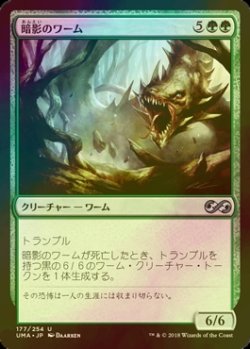 画像1: [FOIL] 暗影のワーム/Penumbra Wurm 【日本語版】 [UMA-緑U]