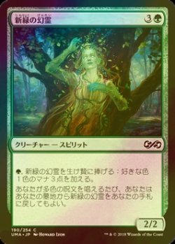 画像1: [FOIL] 新緑の幻霊/Verdant Eidolon 【日本語版】 [UMA-緑C]