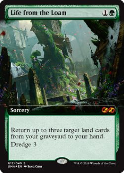 画像1: 壌土からの生命/Life from the Loam (UBT/緑MR/英/拡張アート版foil/NM) ※詳細要確認