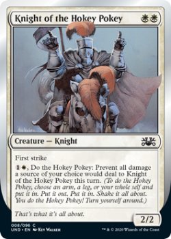 画像1: Knight of the Hokey Pokey 【英語版】 [UND-白C]