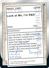 Look at Me, I'm R&D 【英語版】 [UND-白R]