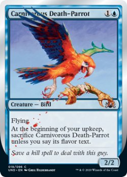 画像1: Carnivorous Death-Parrot 【英語版】 [UND-青C]