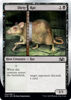 画像1: Dirty | Rat 【英語版】 [UND-黒C]