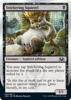画像1: Snickering Squirrel 【英語版】 [UND-黒C]