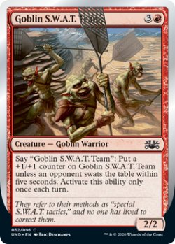 画像1: Goblin S.W.A.T. Team 【英語版】 [UND-赤C]