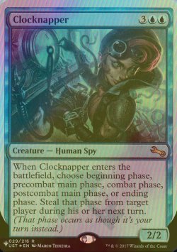 画像1: [FOIL] Clocknapper 【英語版】 [UST-青List]