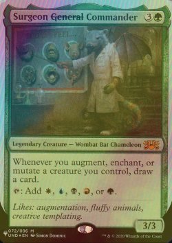 画像1: [FOIL] Surgeon General Commander 【英語版】 [UND-緑List]